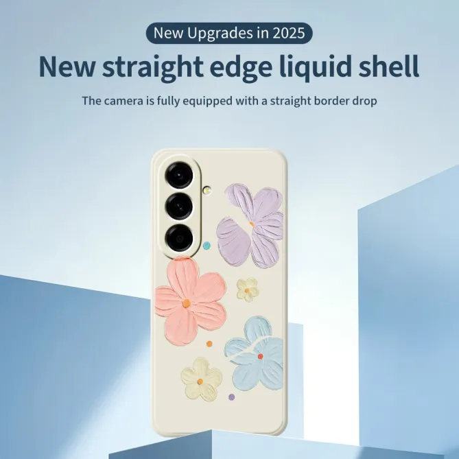 Coque Samsung Galaxy A27 Fleurs Effet Peinture à l'Huile ARTÉA