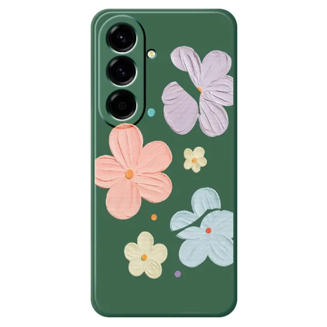 Coque Samsung Galaxy A27 Fleurs Effet Peinture à l'Huile ARTÉA