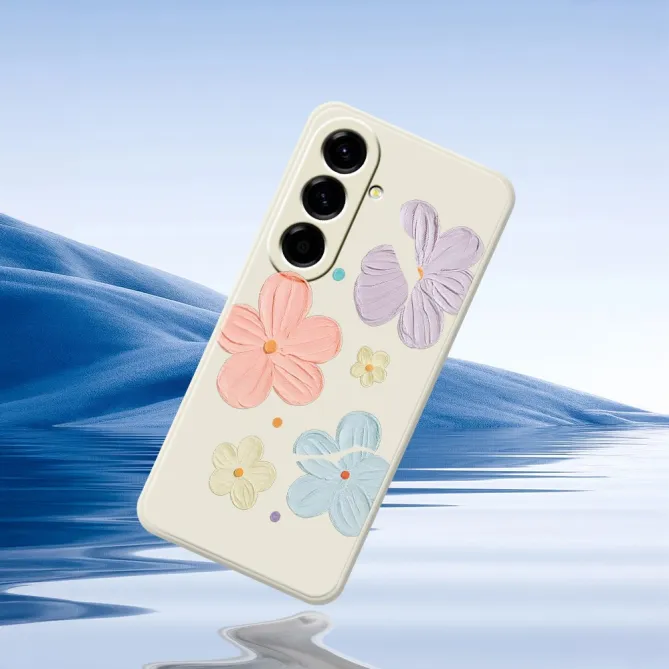 Coque Samsung Galaxy A27 Fleurs Effet Peinture à l'Huile ARTÉA
