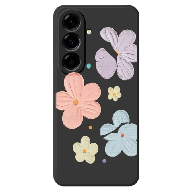 Coque Samsung Galaxy A27 Fleurs Effet Peinture à l'Huile ARTÉA