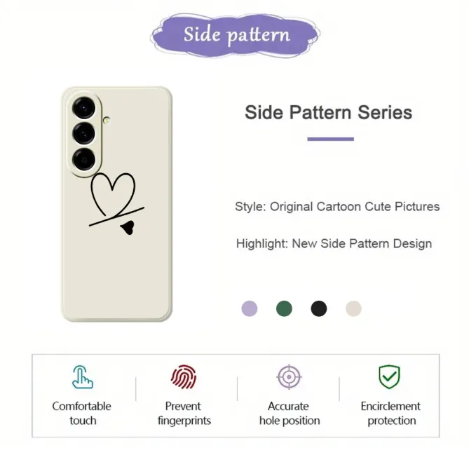 Coque Samsung Galaxy A27 Coeur Minimaliste LINÉA