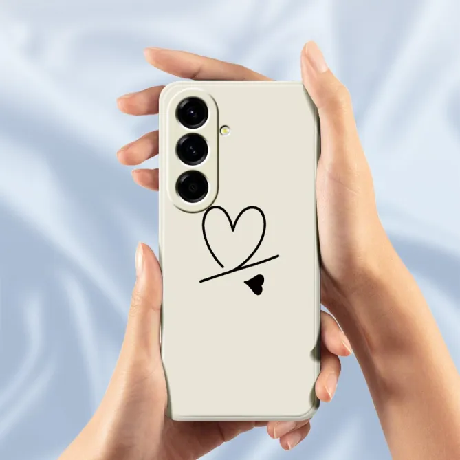 Coque Samsung Galaxy A27 Coeur Minimaliste LINÉA