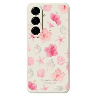 Coque Samsung Galaxy A27 Hibiscus et Coquillages MARÉA