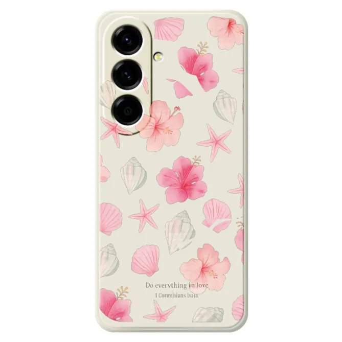 Coque Samsung Galaxy A27 Hibiscus et Coquillages MARÉA
