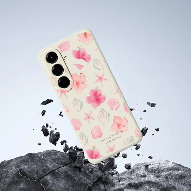 Coque Samsung Galaxy A27 Hibiscus et Coquillages MARÉA