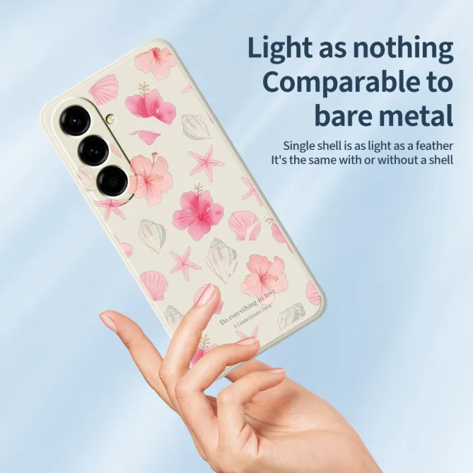 Coque Samsung Galaxy A27 Hibiscus et Coquillages MARÉA