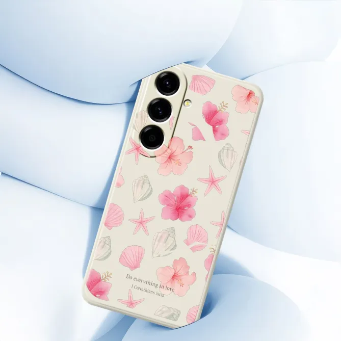 Coque Samsung Galaxy A27 Hibiscus et Coquillages MARÉA