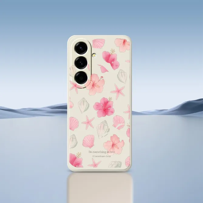 Coque Samsung Galaxy A27 Hibiscus et Coquillages MARÉA