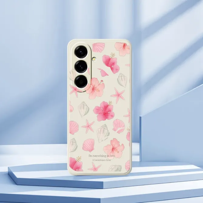 Coque Samsung Galaxy A27 Hibiscus et Coquillages MARÉA