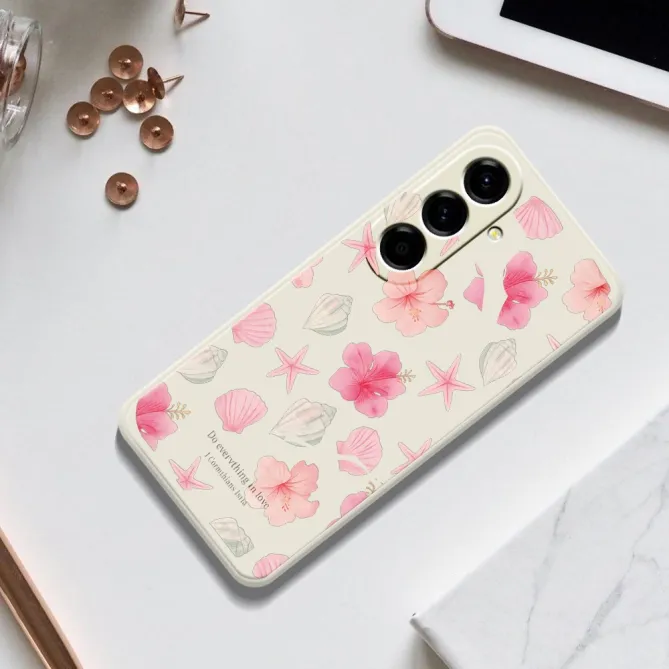 Coque Samsung Galaxy A27 Hibiscus et Coquillages MARÉA