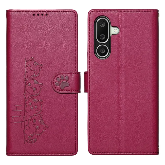 Housse Samsung Galaxy A27 Chats Grimpeurs Dragonne