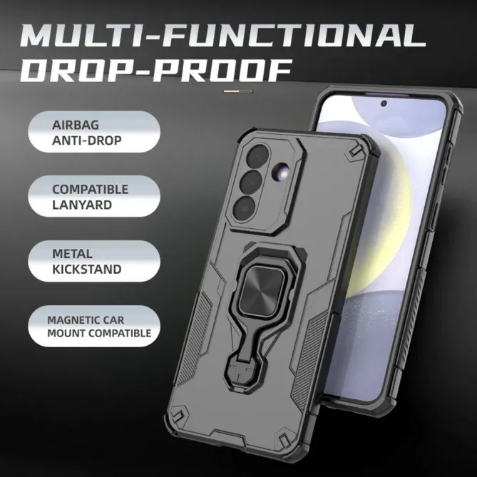 Coque Samsung Galaxy A27 Anneau Métal Rotatif