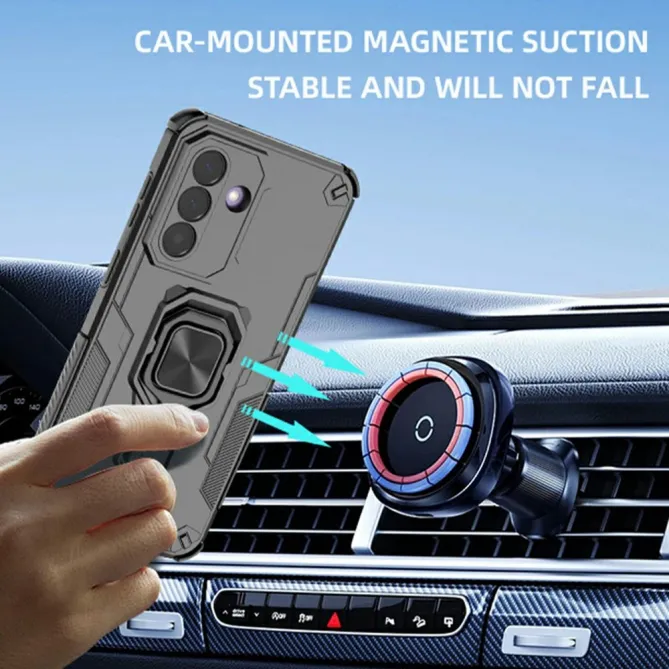 Coque Samsung Galaxy A27 Anneau Métal Rotatif