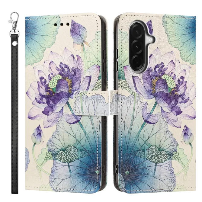 Housse Samsung Galaxy A27 Lotus Aquarelle