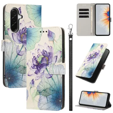 Housse Samsung Galaxy A27 Lotus Aquarelle
