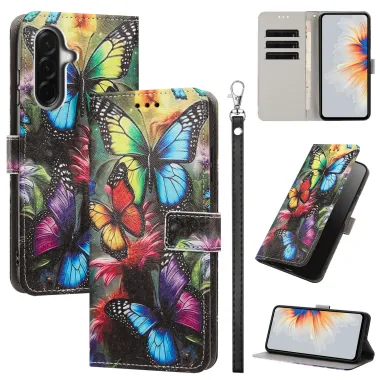 Housse Samsung Galaxy A27 Papillons Colorés