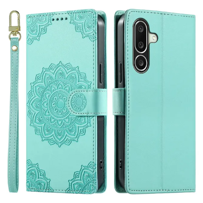 Étui Samsung Galaxy A27 Mandala Embossé