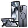 Coque Samsung Galaxy A27 Magnétique Support Texture Grille