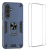 Coque Samsung Galaxy A27 Ring Armor avec 2 Verres trempés