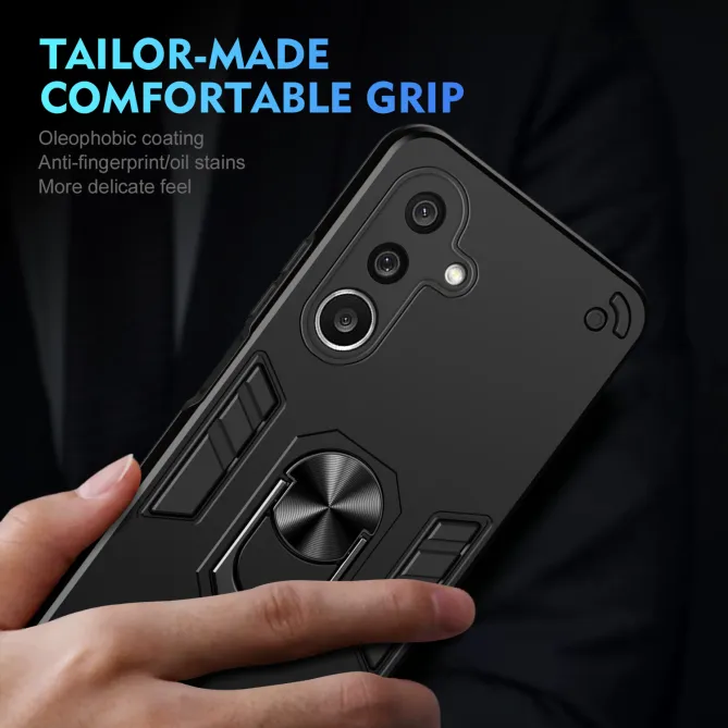 Coque Samsung Galaxy A27 Ring Armor avec 2 Verres trempés
