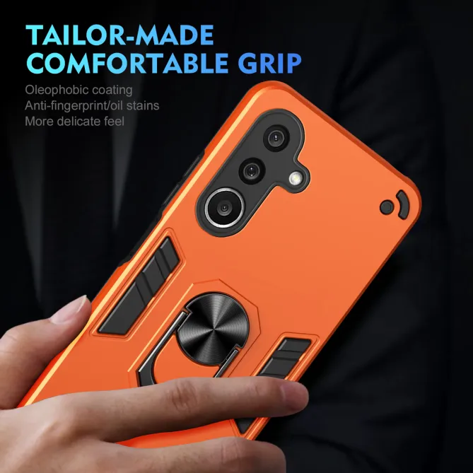 Coque Samsung Galaxy A27 Ring Armor avec 2 Verres trempés