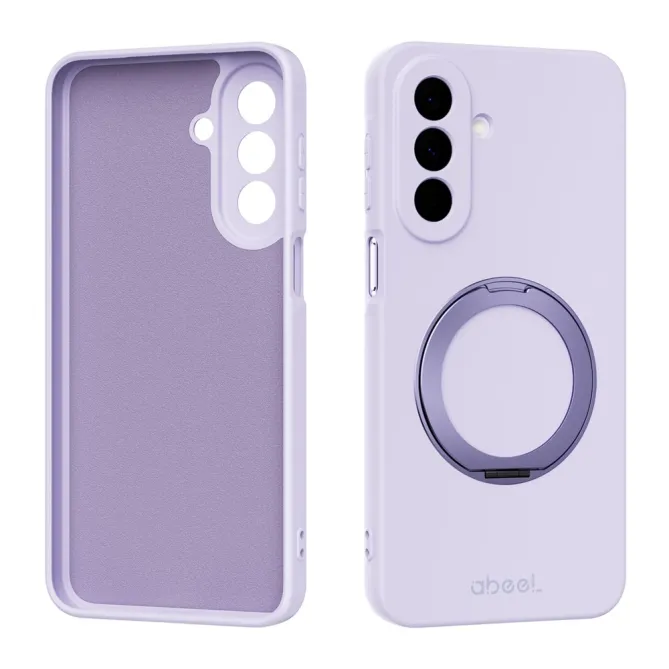 Coque Samsung Galaxy A27 Silicone Liquide Magnétique avec Support
