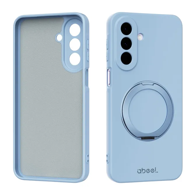 Coque Samsung Galaxy A27 Silicone Liquide Magnétique avec Support