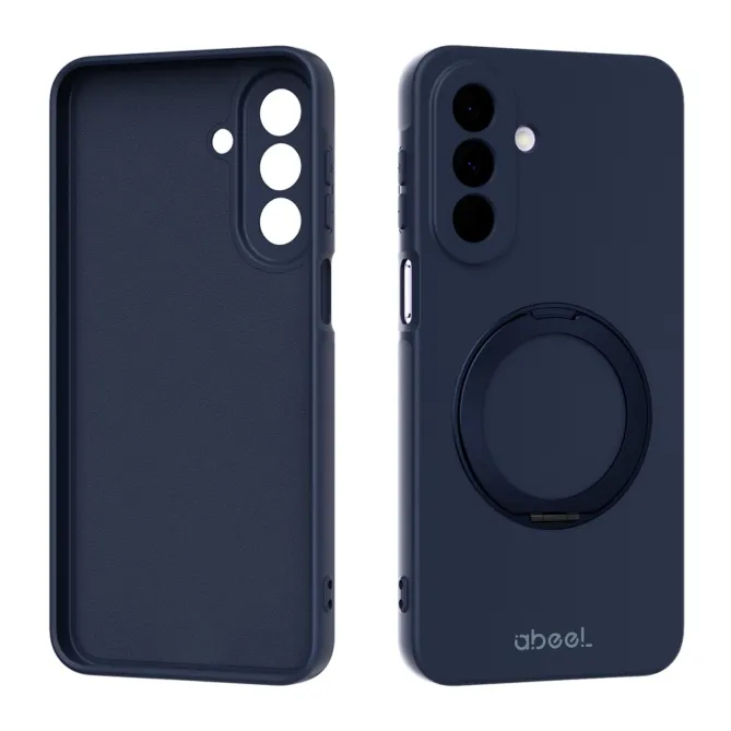 Coque Samsung Galaxy A27 Silicone Liquide Magnétique avec Support