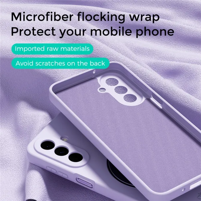 Coque Samsung Galaxy A27 Silicone Liquide Magnétique avec Support