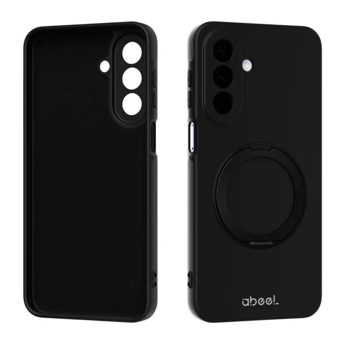 Coque Samsung Galaxy A27 Silicone Liquide Magnétique avec Support