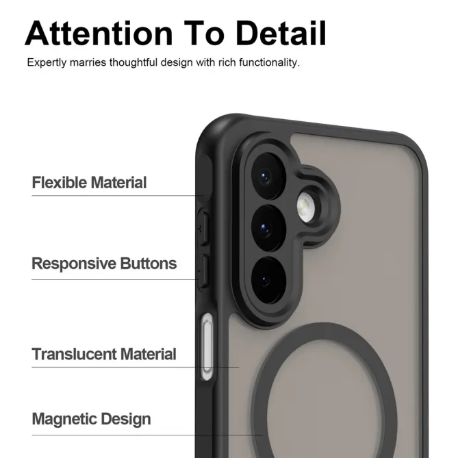 Coque Samsung Galaxy A27 Magnétique Phantom mate