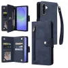 Housse Samsung Galaxy A27 Portefeuille Zippé Rivets RIVÉA