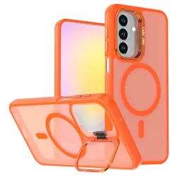 Coque Samsung Galaxy A27 Magnétique Contour Photo Béquille Finition Mate