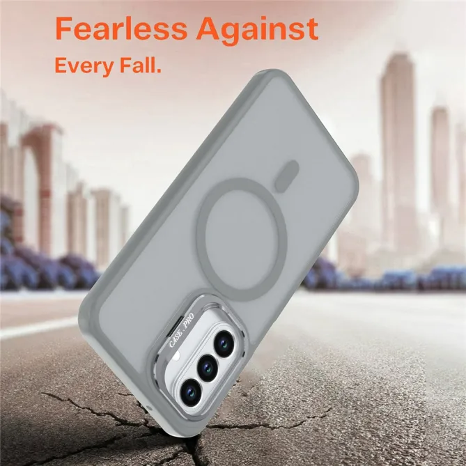 Coque Samsung Galaxy A27 Magnétique Contour Photo Béquille Finition Mate