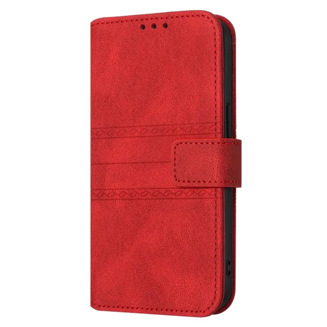 Housse Samsung Galaxy A27 Portefeuille Mélia Motif Gravé & Lanière