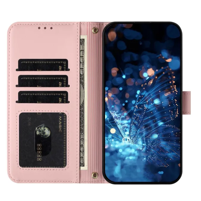 Housse Samsung Galaxy A27 Papillonia avec Lanière