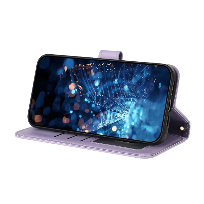 Housse Samsung Galaxy A27 Papillonia avec Lanière