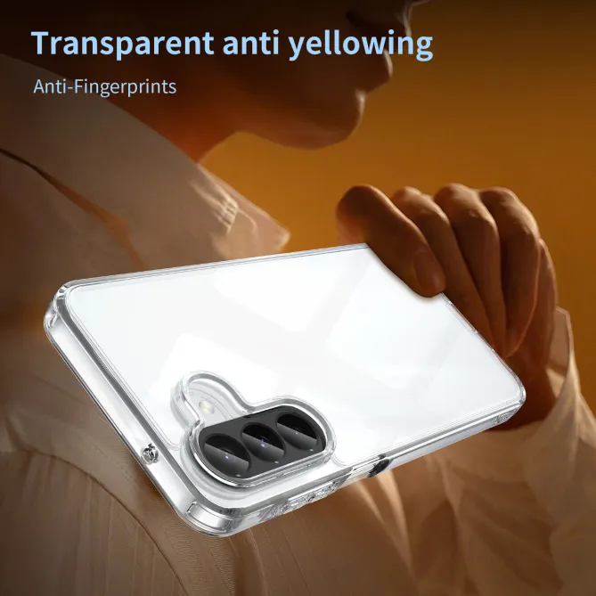 Coque Samsung Galaxy A27 Transparente Rigide Coussins d'Air
