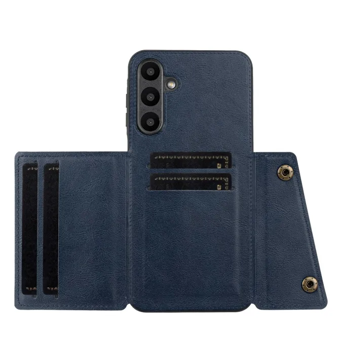 Coque Samsung Galaxy A27 Effet Cuir Porte-Cartes Béquille