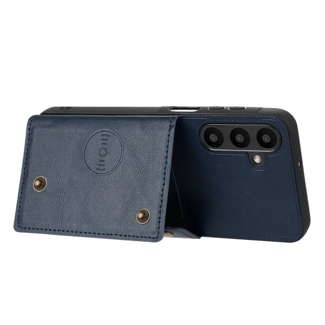 Coque Samsung Galaxy A27 Effet Cuir Porte-Cartes Béquille