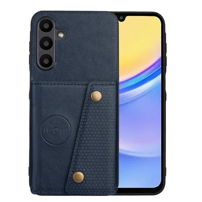 Coque Samsung Galaxy A27 Effet Cuir Porte-Cartes Béquille