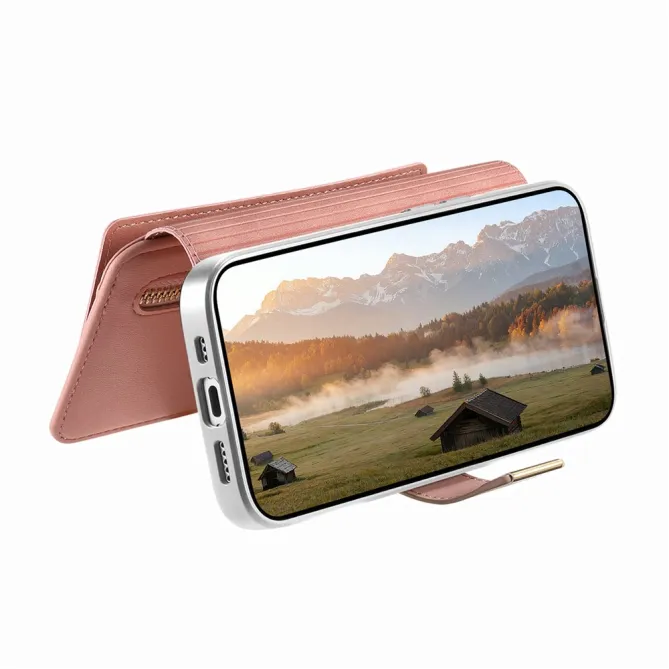Housse Samsung Galaxy A27 Coque Détachable RFID Anneau et Poche Zippée