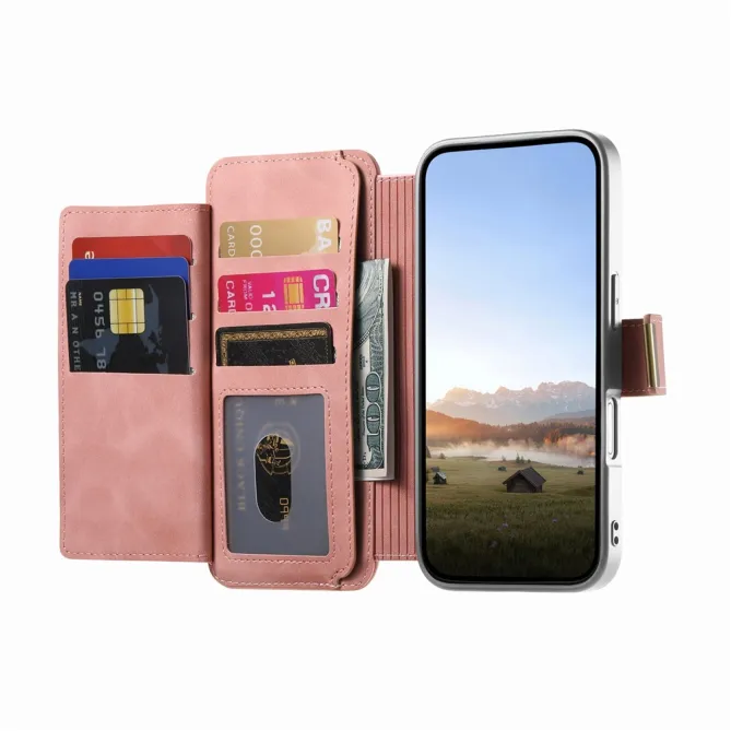 Housse Samsung Galaxy A27 Coque Détachable RFID Anneau et Poche Zippée