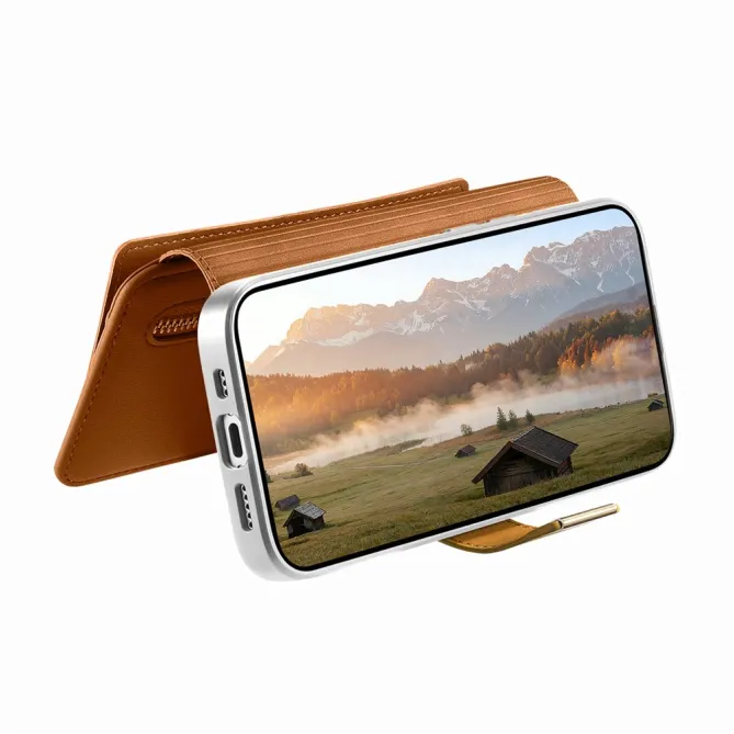 Housse Samsung Galaxy A27 Coque Détachable RFID Anneau et Poche Zippée