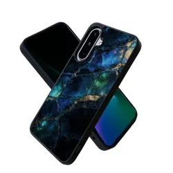 Coque Samsung Galaxy A27 Effet Marbre Pierre Précieuse Magnétique