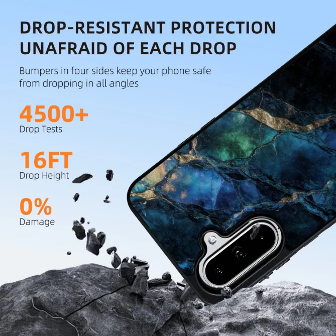 Coque Samsung Galaxy A27 Effet Marbre Pierre Précieuse Magnétique