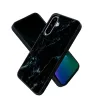 Coque Samsung Galaxy A27 Effet Marbre Noir Veiné Magnétique