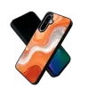 Coque Samsung Galaxy A27 Effet Marbre Vagues Magnétique