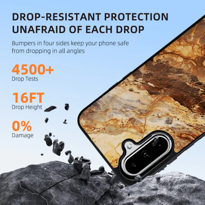 Coque Samsung Galaxy A27 Effet Marbre Pierre Naturelle Magnétique