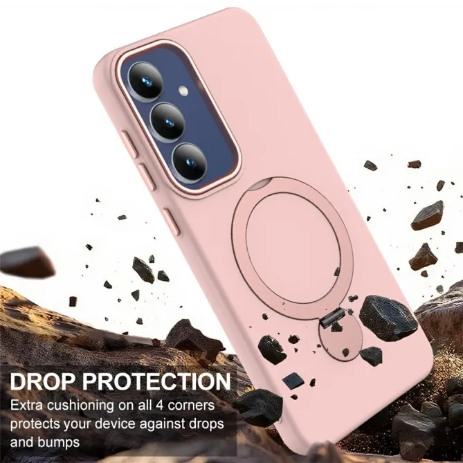 Coque Samsung Galaxy A27 Magnétique Anneau Béquille Rotatif